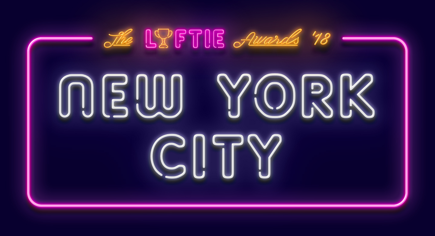 The Lyftie Awards 2018 New York City
