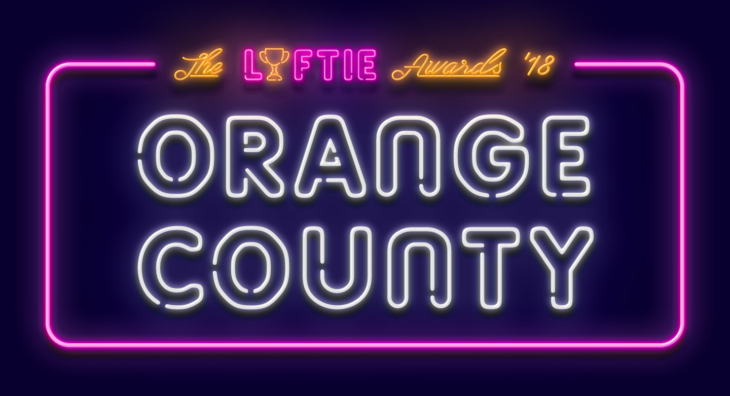 The Lyftie Awards 2018 Orange County